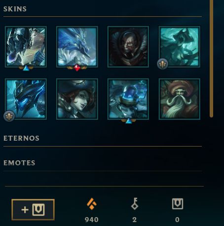 SMURF ACC COM SKINS TRYHARDS