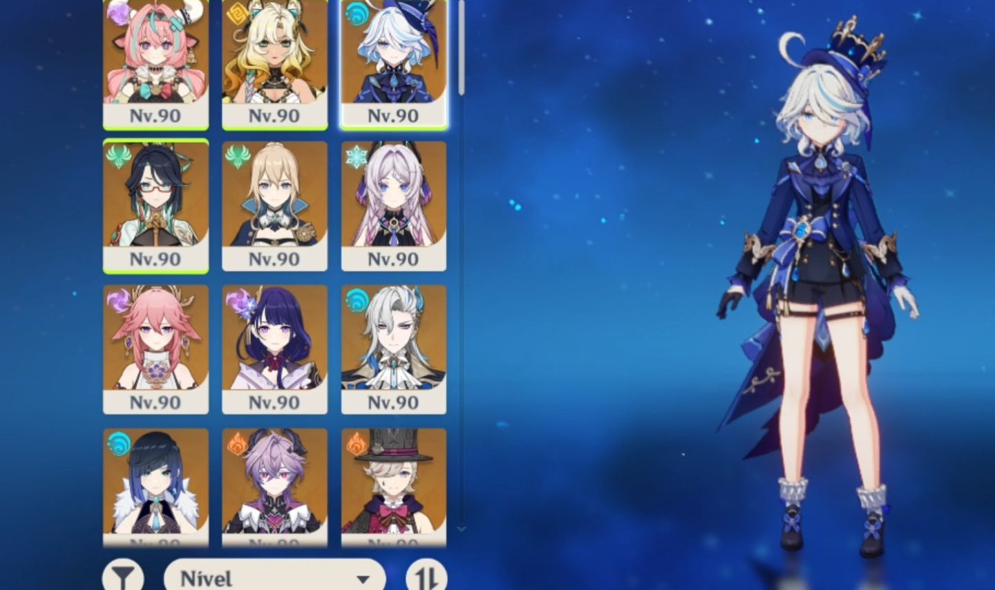 Genshin conta Raiden C3 e Columbina C2 ambas com arma assinatura