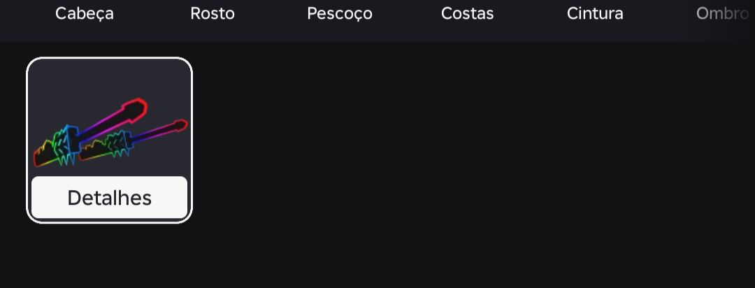 Conta de Roblox