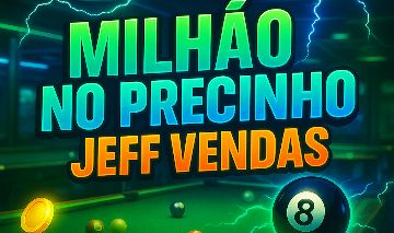 Moedas 8 Ball Pool Baratas com Bônus Só com Jeff Vendas!