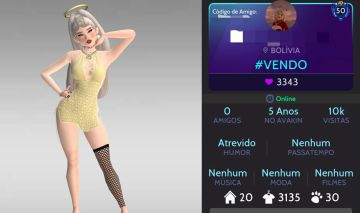 Conta avakin life nível 50