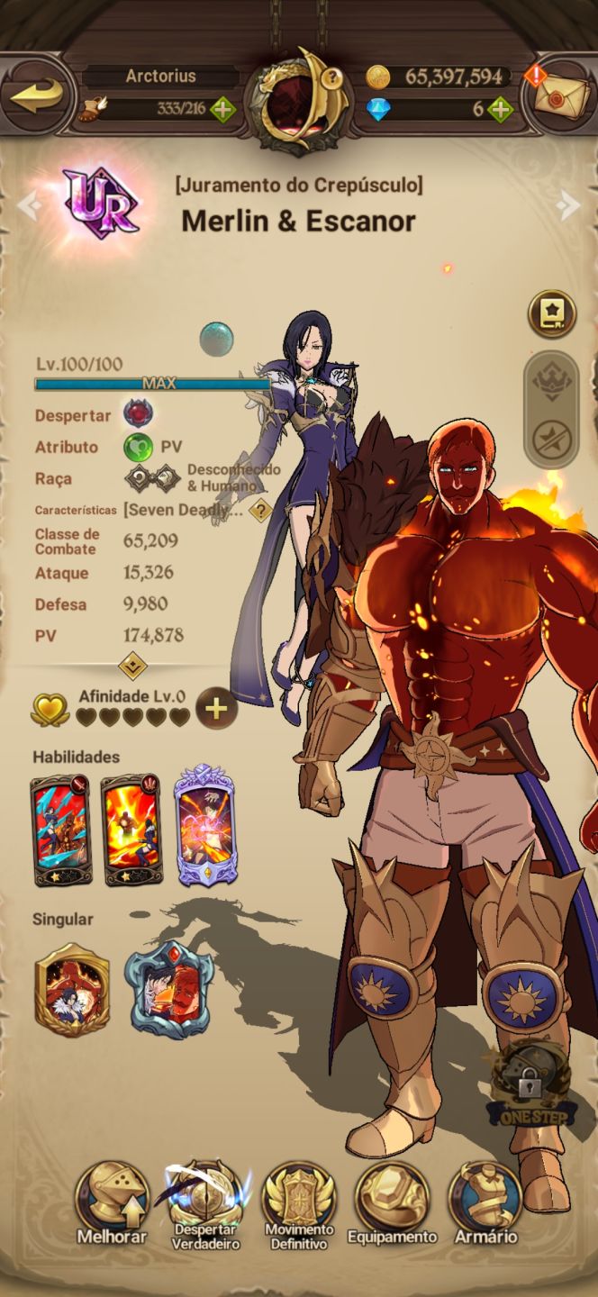 Conta 7DS pronta para jogar