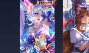 CONTA COM LEGEND DA LAYLA E SKINS DO BOB ESPONJA