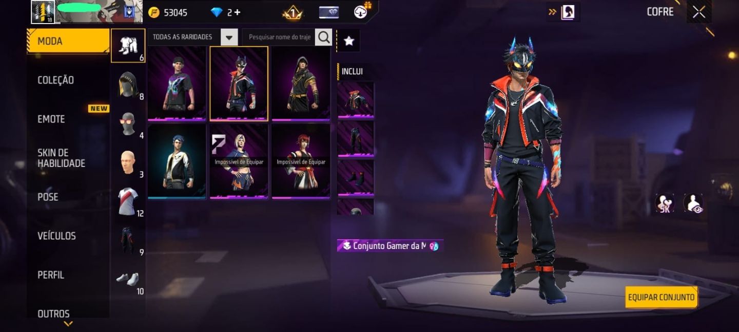 CONTA FF NV 18 - 2 CAMISAS DE TIME (URUGUAI E PERU) + SOU FARAÓ + MOTO BLUE LOC