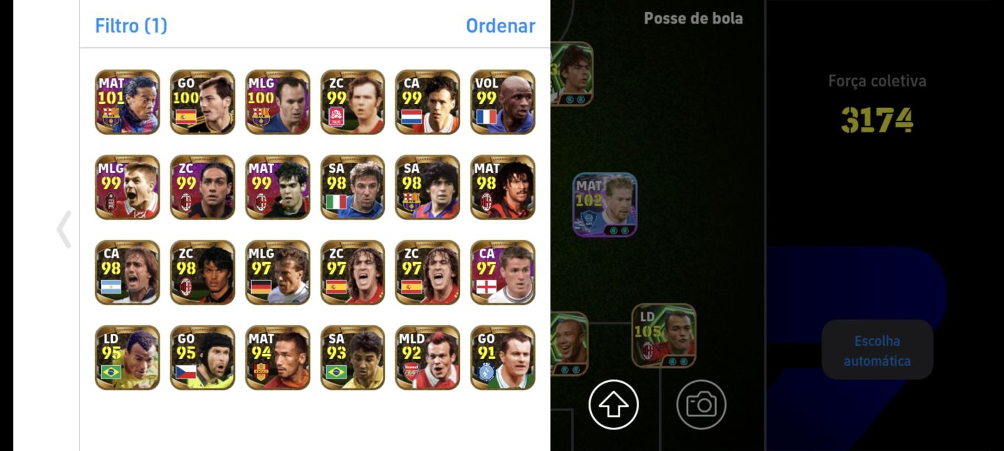 Conta eFootball antiga