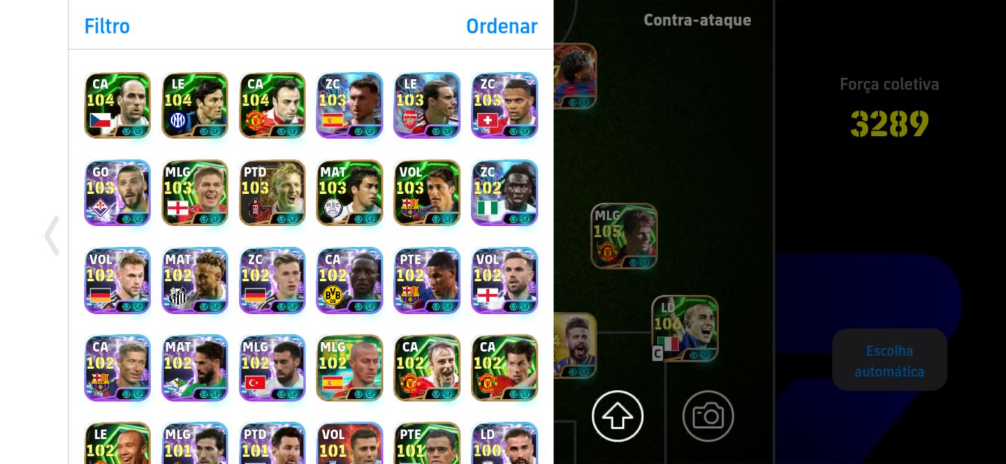 Conta Efootball 3289 força