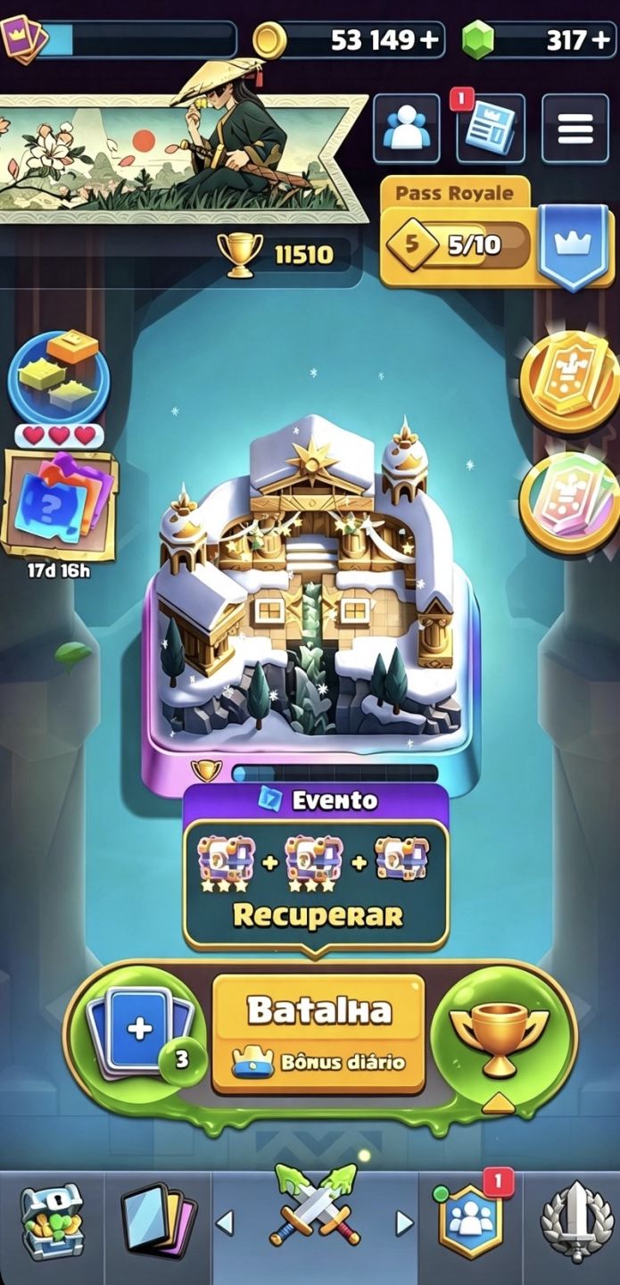 Conta Clash royale +2 BRINDES (Leia a descrição)
