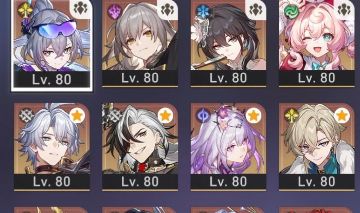 EndGame Silver Wolf lv999+bis, Castorice+bis com mais 21T5