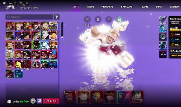 Conta META Anime Vanguards - 32 Monarchs + 8000 rerrolls