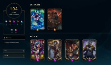 Conta Lol com 104 skins, lv 260 sem rank (Aceito proposta de negociação)