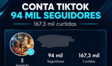 TIK TOK MONETIZADO GERANDO RECEITA $+ENGAJAMENTO SUPER ALTO+MELHOR VALOR DO SITE