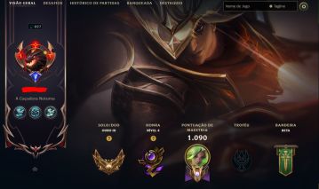 Conta Ahri Termal Gatcha e LOL 527 skin