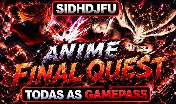 (MENOR PREÇO) Anime Final Quest | VIP + Bundles + Luck