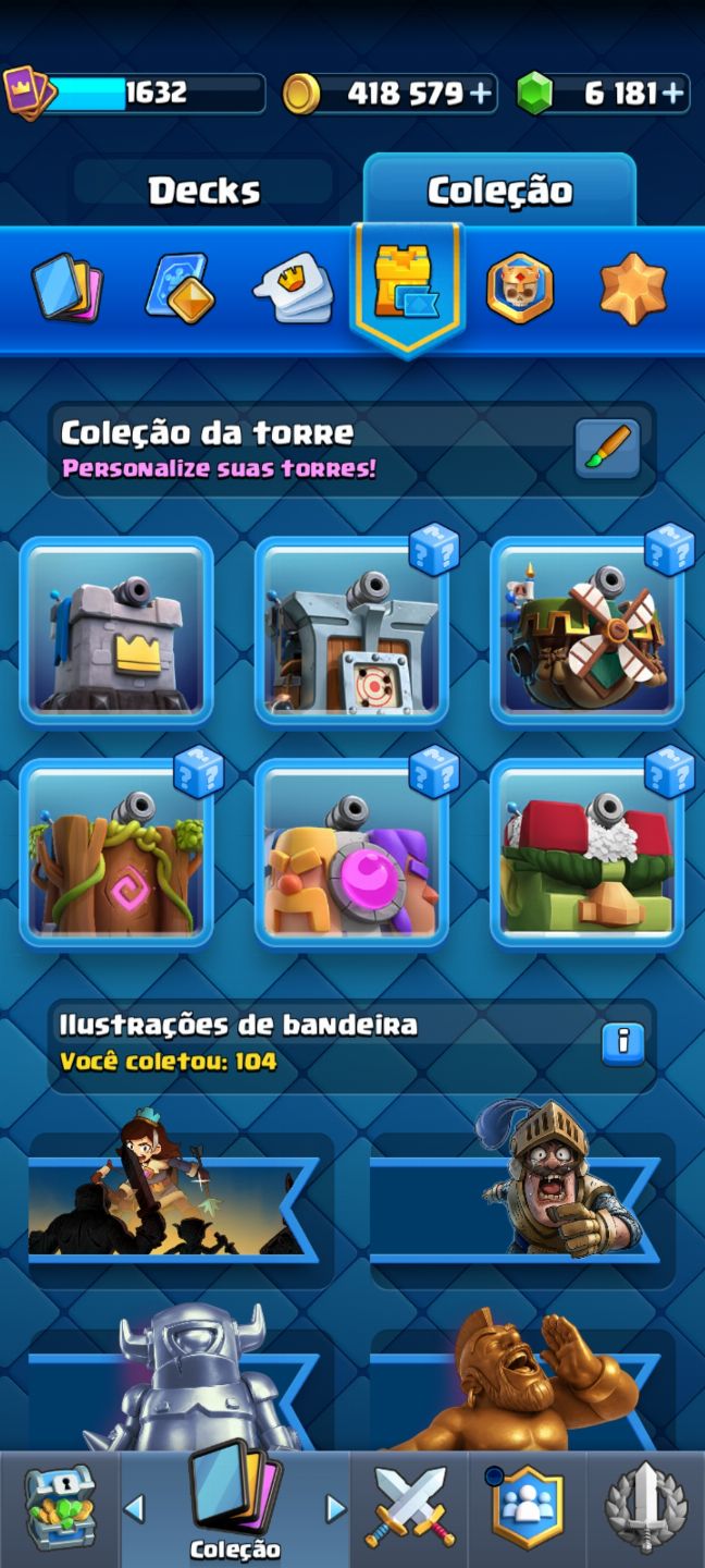 CONTA CR 9 ANOS 14K TR | 100% CARTAS | LEVEL 16 + 18 EVOS