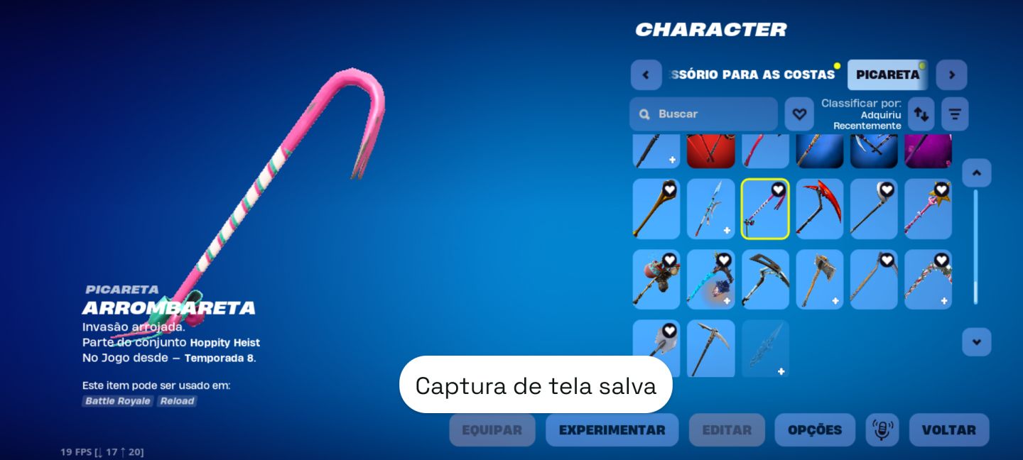 Fortnite com diversas skins!