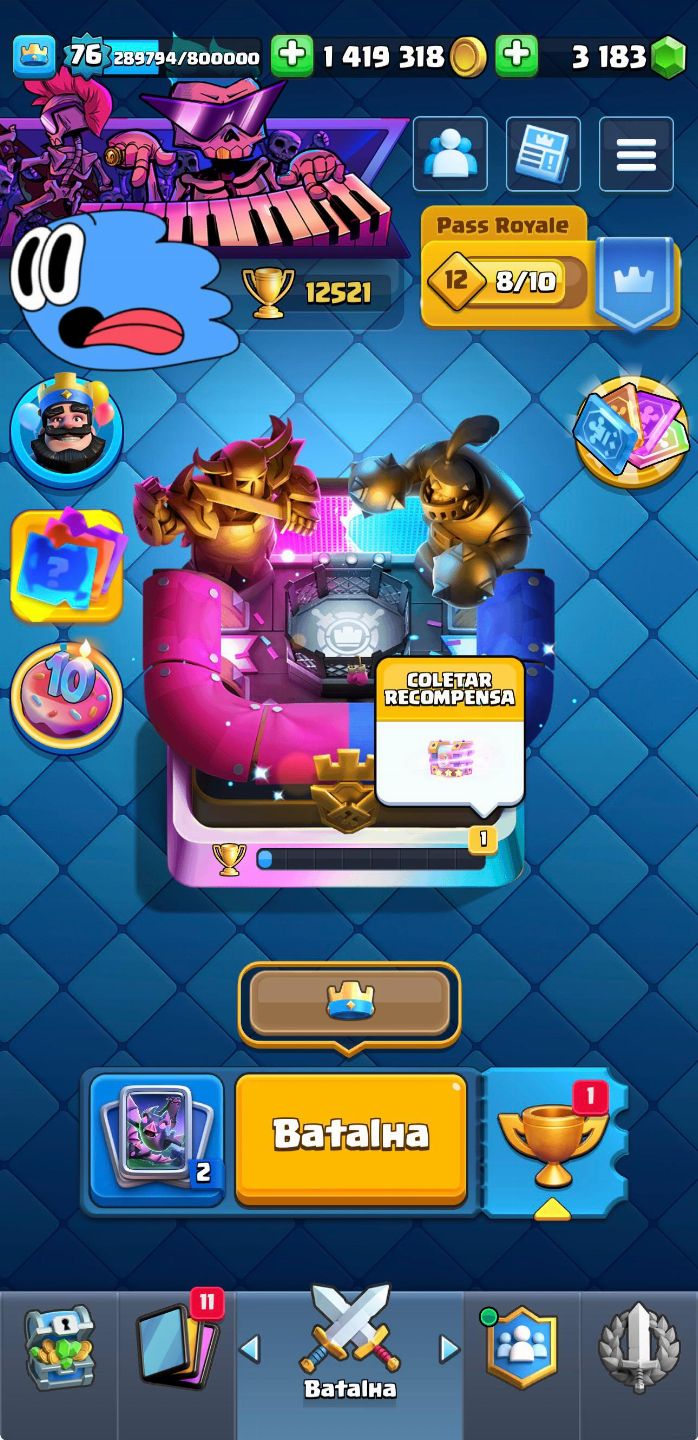 CONTA SUPERCELL EXTREMAMENTE RARA