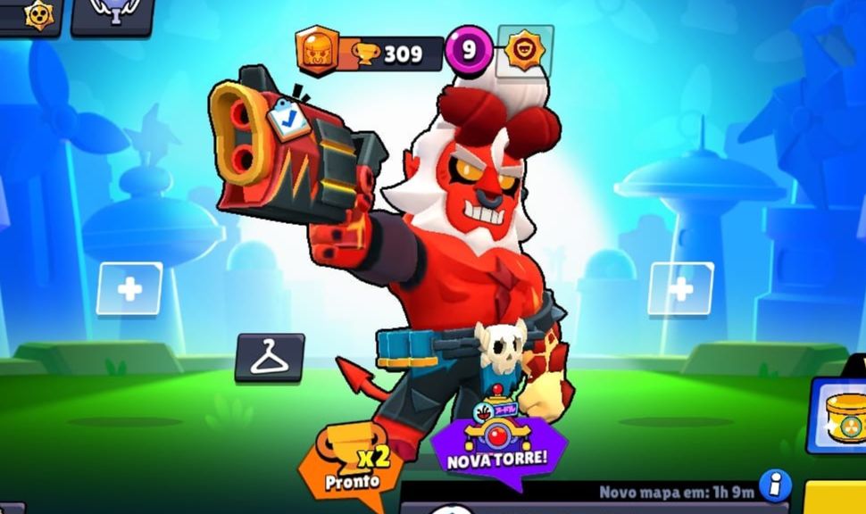 Conta brawl stars com passe raro