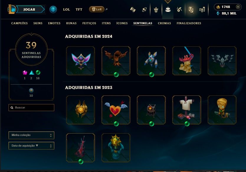 CONTA LOL BR 232 SKINS | LVL 849 | TODOS OS CAMPEÕES | CONTA DESDE 2017