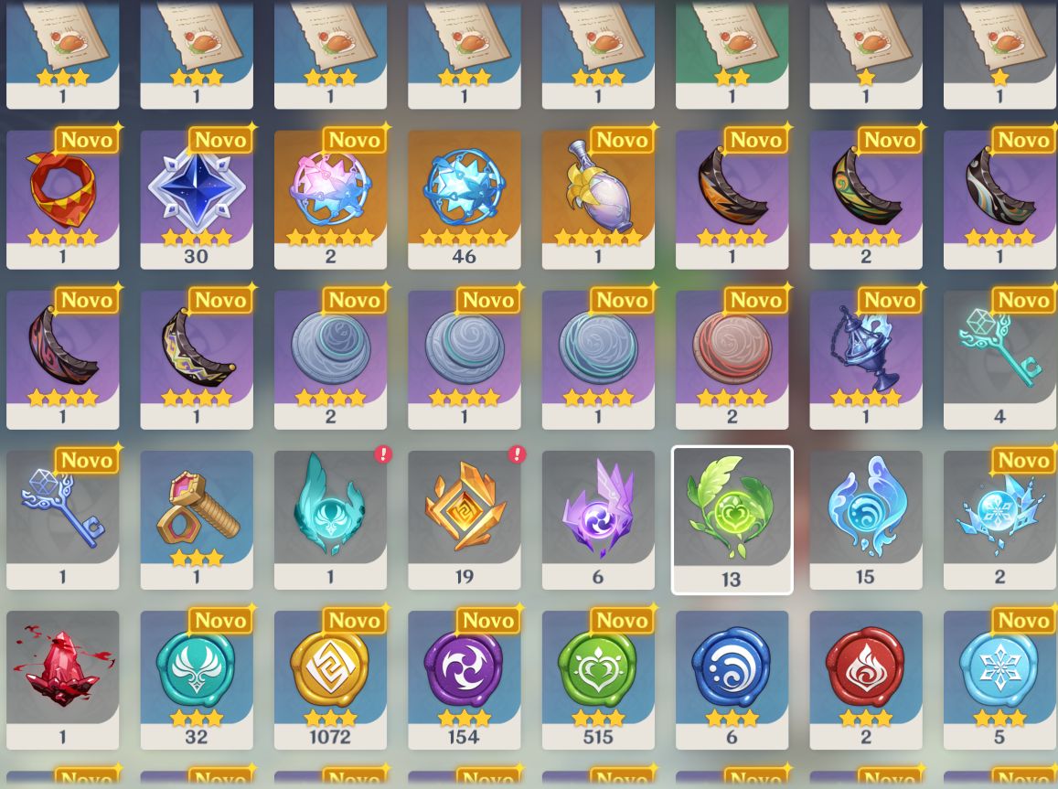 CONTA GENSHIN| 1 5 ESTRE | AETHER | 12K+ GEMAS | 46 GIROS AZUL | AR 35 | AMÉRICA