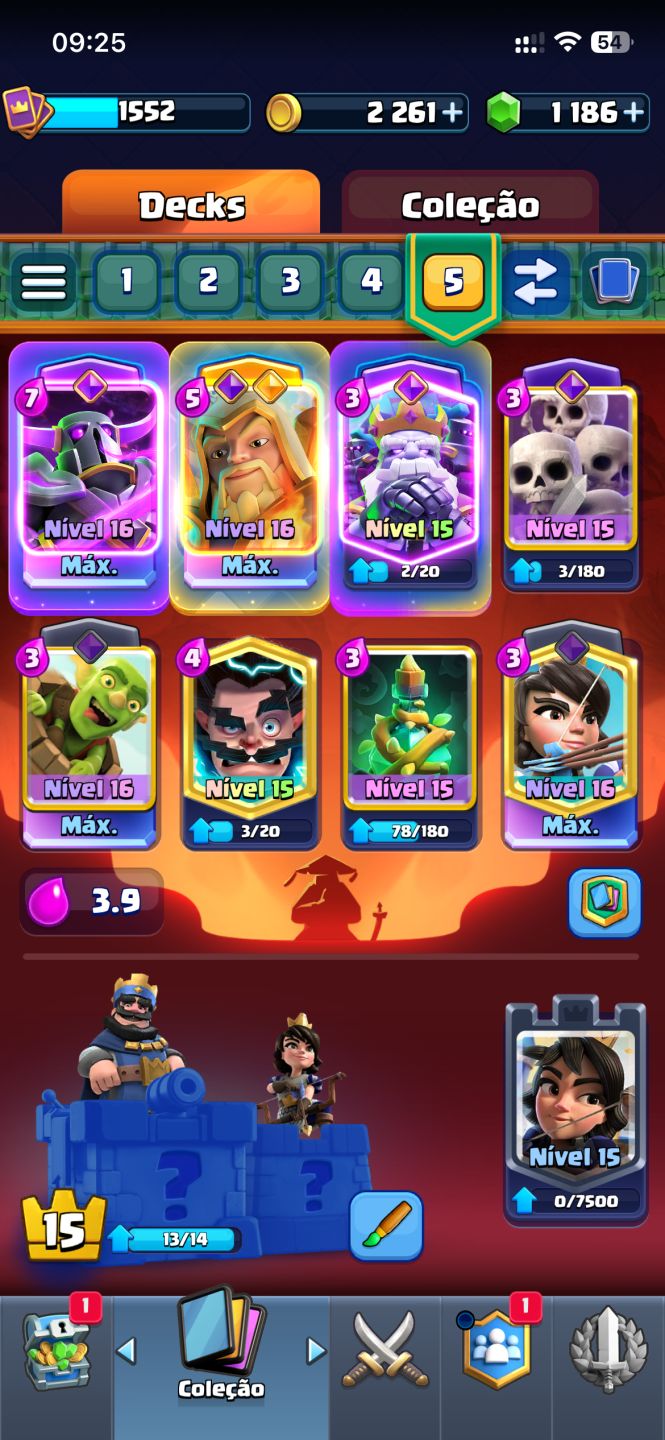 Clash royale 12K trofeus