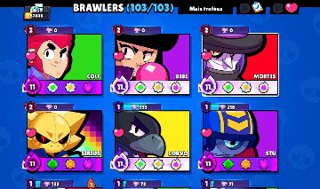 CONTA DE BRAWS STARS GEMADA