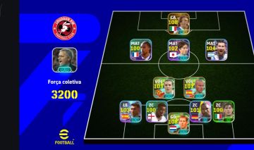 Conta de efootball como del Pinheiro e Van der sar