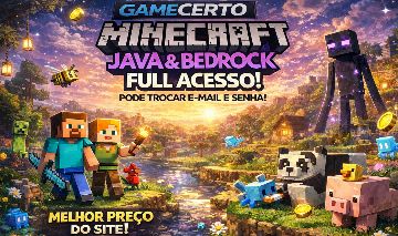 Minecraft Java & Bedrock Full Access - Minecraft - Contas - GGMAX