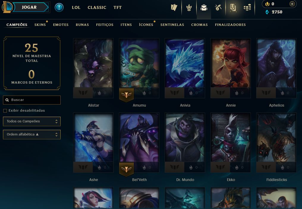 [Entrega Automática] Lol Ouro, 47 Skins, Upada na Mão, Mmr Top! 100% Segura
