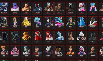 CONTA FORTNITE RARA COM LARA CROFT, NEYMAR 59 SKINS