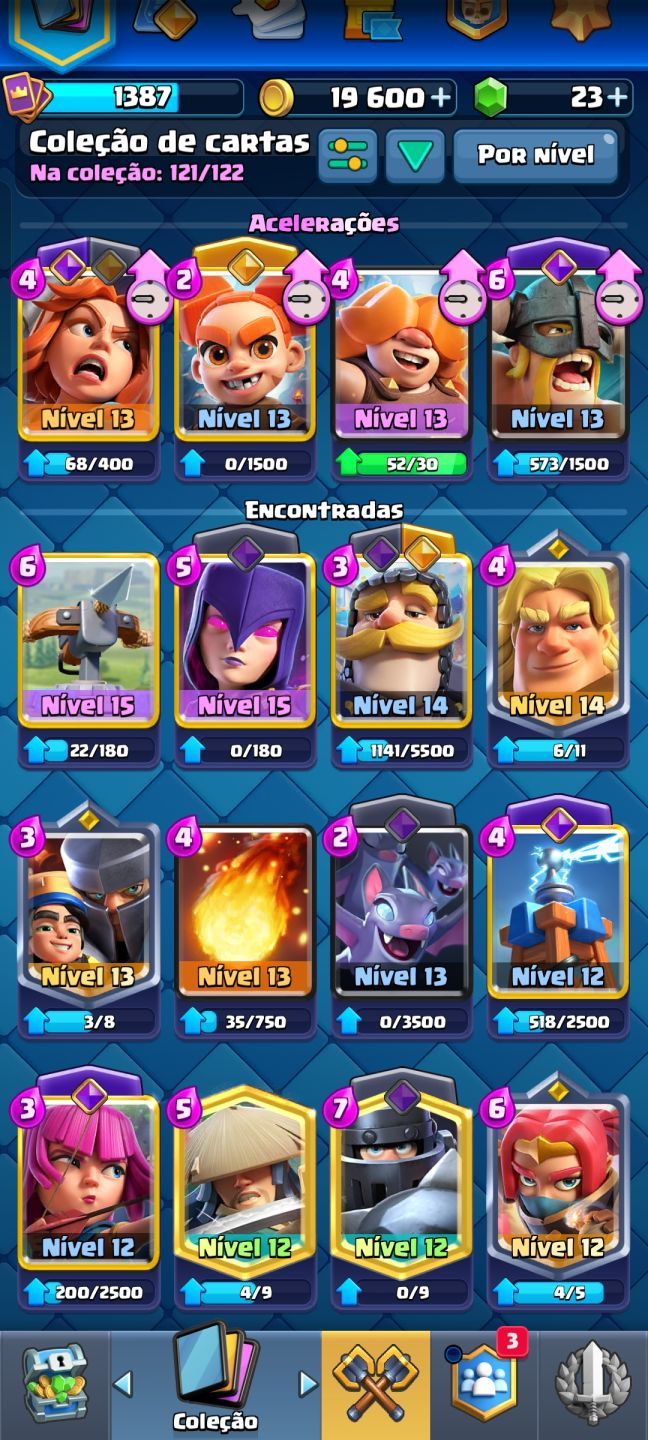 Conta de Clash 7k