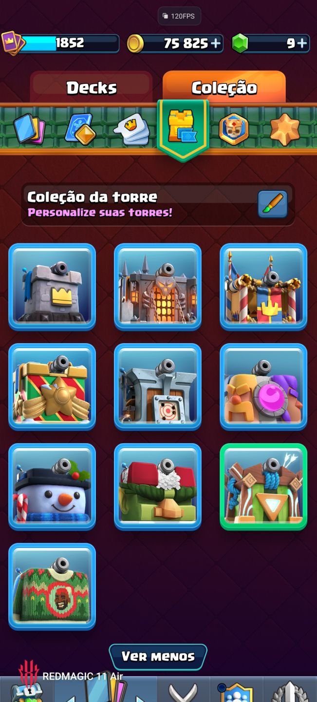 Conta Clash Royale LVL 16 14k troféus