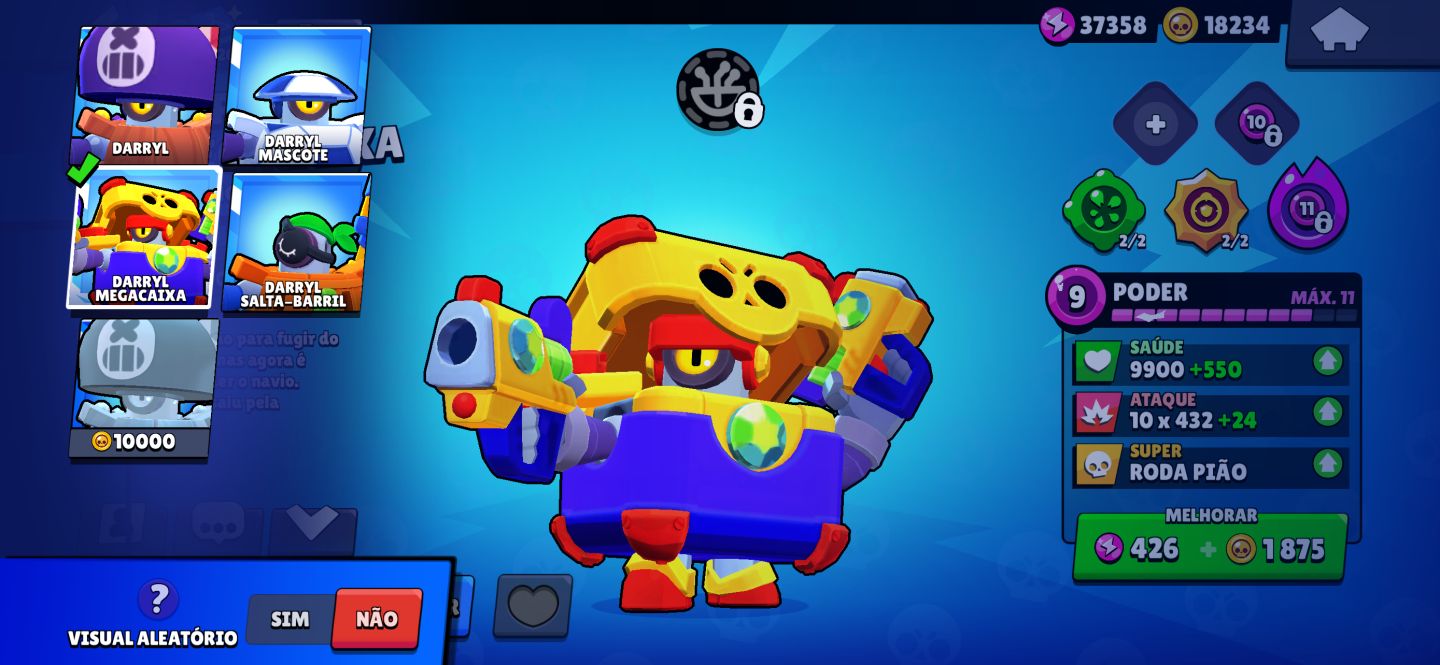 Conta main fang com skin fang furioso e fang midorya