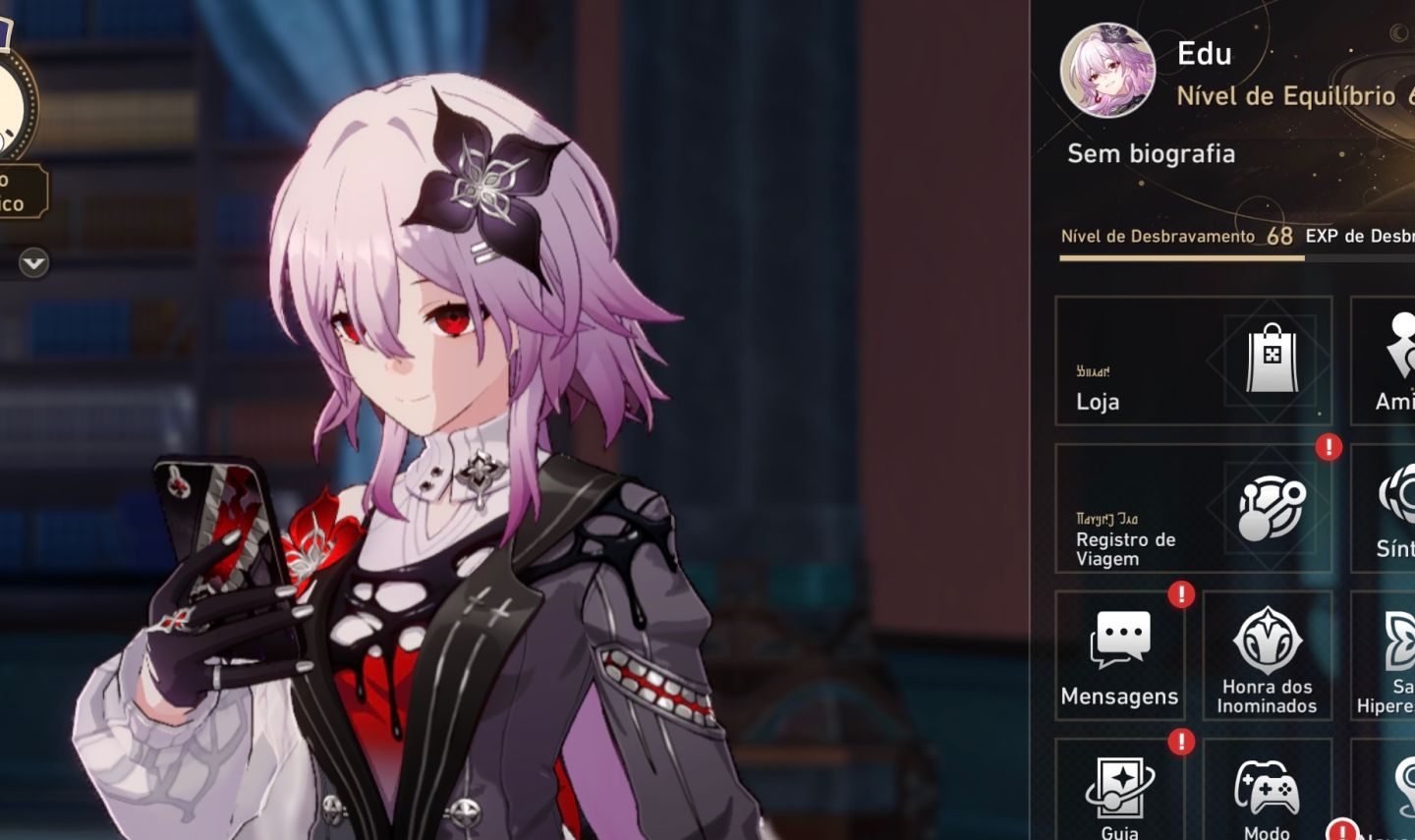 Conta end game honkai