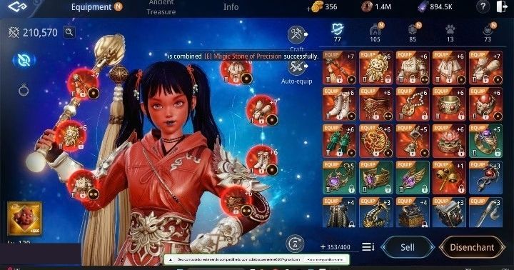 Conta MIR4 BOOSTING WORLD - LV120