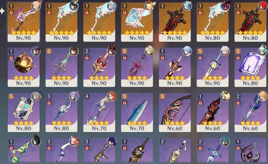 Genshin impact sem reroll com 15 bonecos tier 5