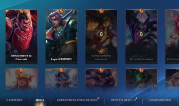 Conta Wild Rift GM(II) skins lendarias. Melhor custo beneficio