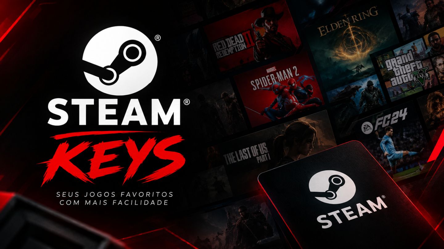 STEAM KEYS ALEATORIAS - Melhor do Mercado