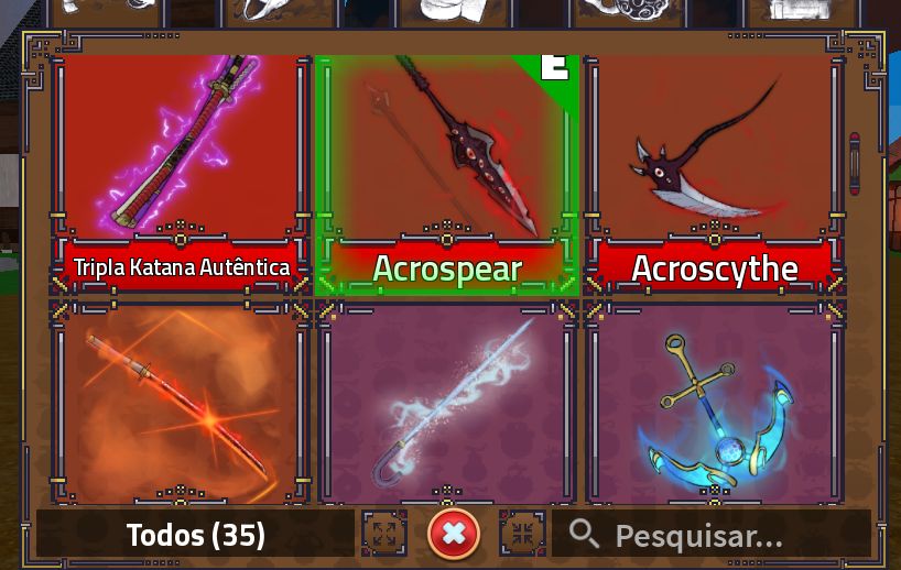 KING LEGACY CONTAS/ CDK/ SEA BEST V2/DOUGH V2/MAGMA V2/ CRAB ARMOR/FOICE V2