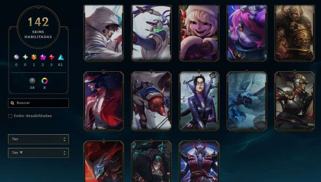 CONTA LOL DE 2015 ESMERALDA