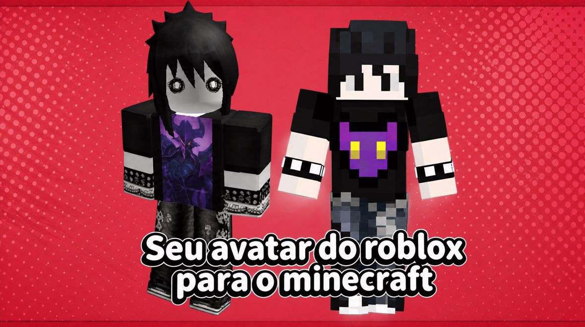 Faço a sua Skin do Minecraft Todas as Versões