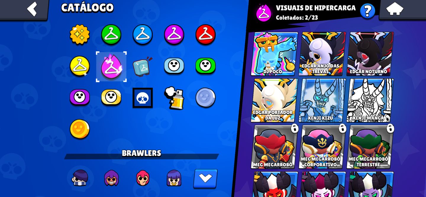 Conta Brawl Stars | 84 Brawlers | 29k Troféus