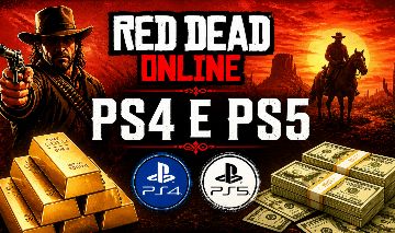 Upagem red dead online para ps4 e ps5