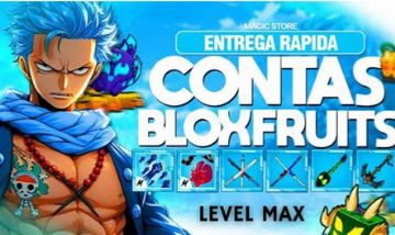 (BLOX FRUITS) CONTAS BLOX FRUITS BARATINHA