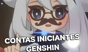 Conta Iniciante Genshin Impact com um cinco estrelas do mochileiro!
