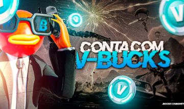 PROMOÇÃO CONTAS COM V-BUCKS FORTNITE (MENOR PREÇO DA GGMAX)