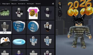 Conta de roblox upada em diversos jogos!!!