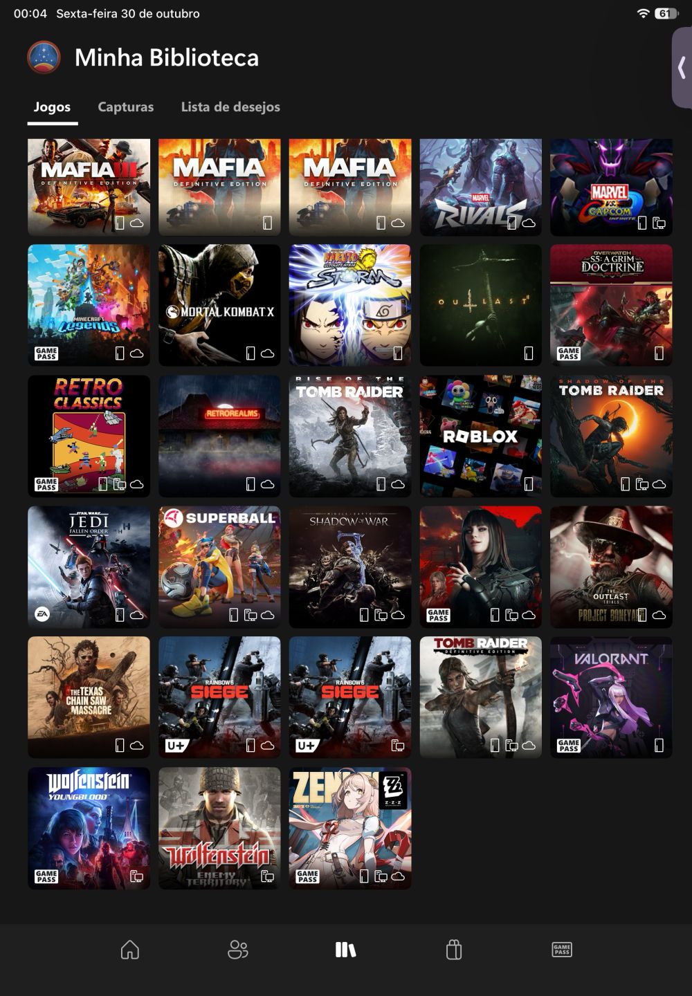 [CONTA XBOX 43 JOGOS | 17 PLATINAS | 32.798 G]