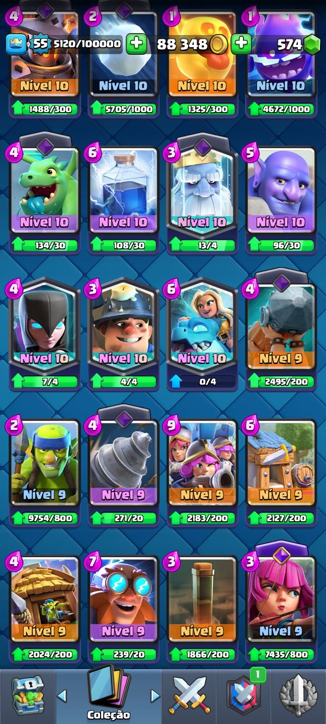 Super oferta Vende-se conta Clash royale Full acesso permanente