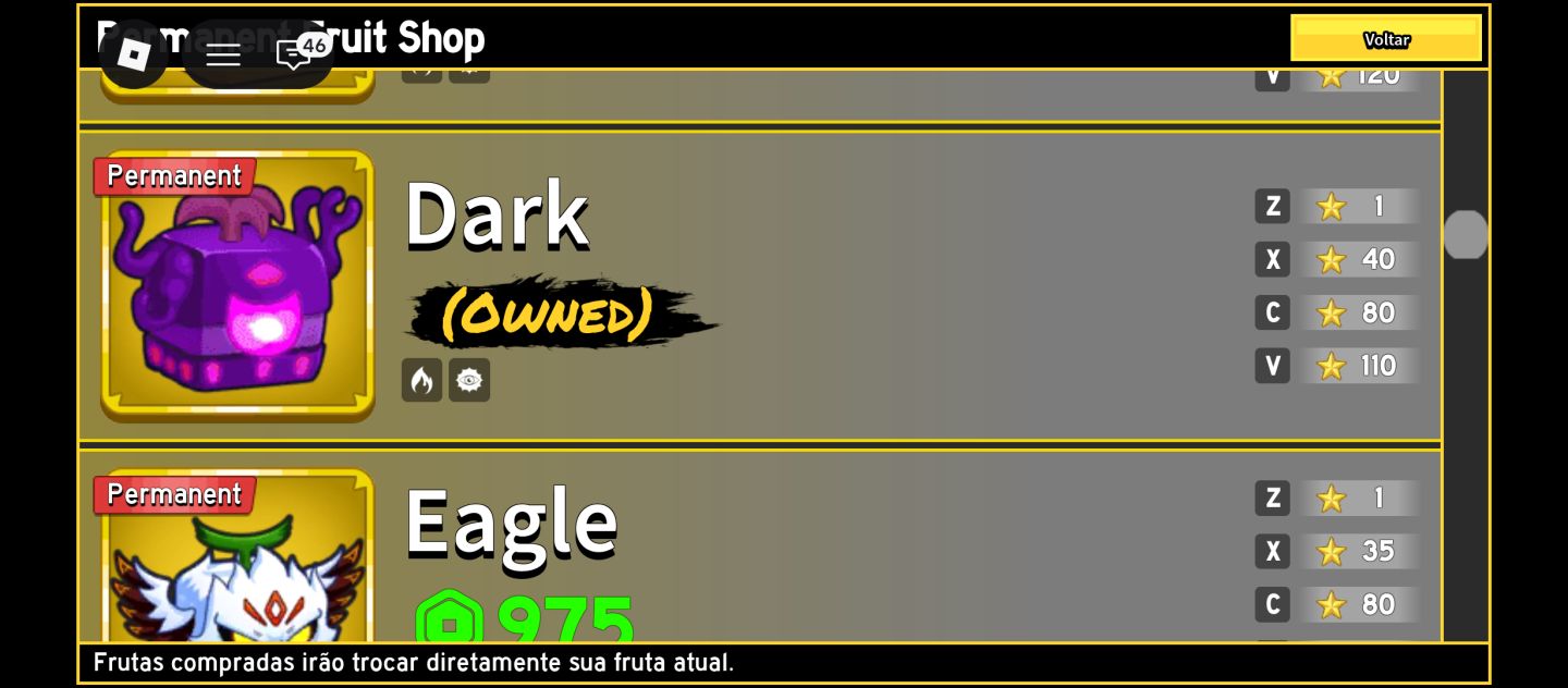 CONTA BLOX FRUITS LVL MAX | ANGEL V4 + OUTRAS V3 + 5 PERMS + LEOPARD +DARK BLADE