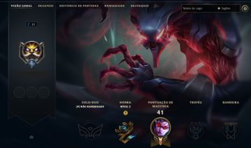 CONTA LEVEL 21 | 27 CAMPEÕES | 2 SKINS 1 FRAGMENTO SKIN | FULL ACESSO